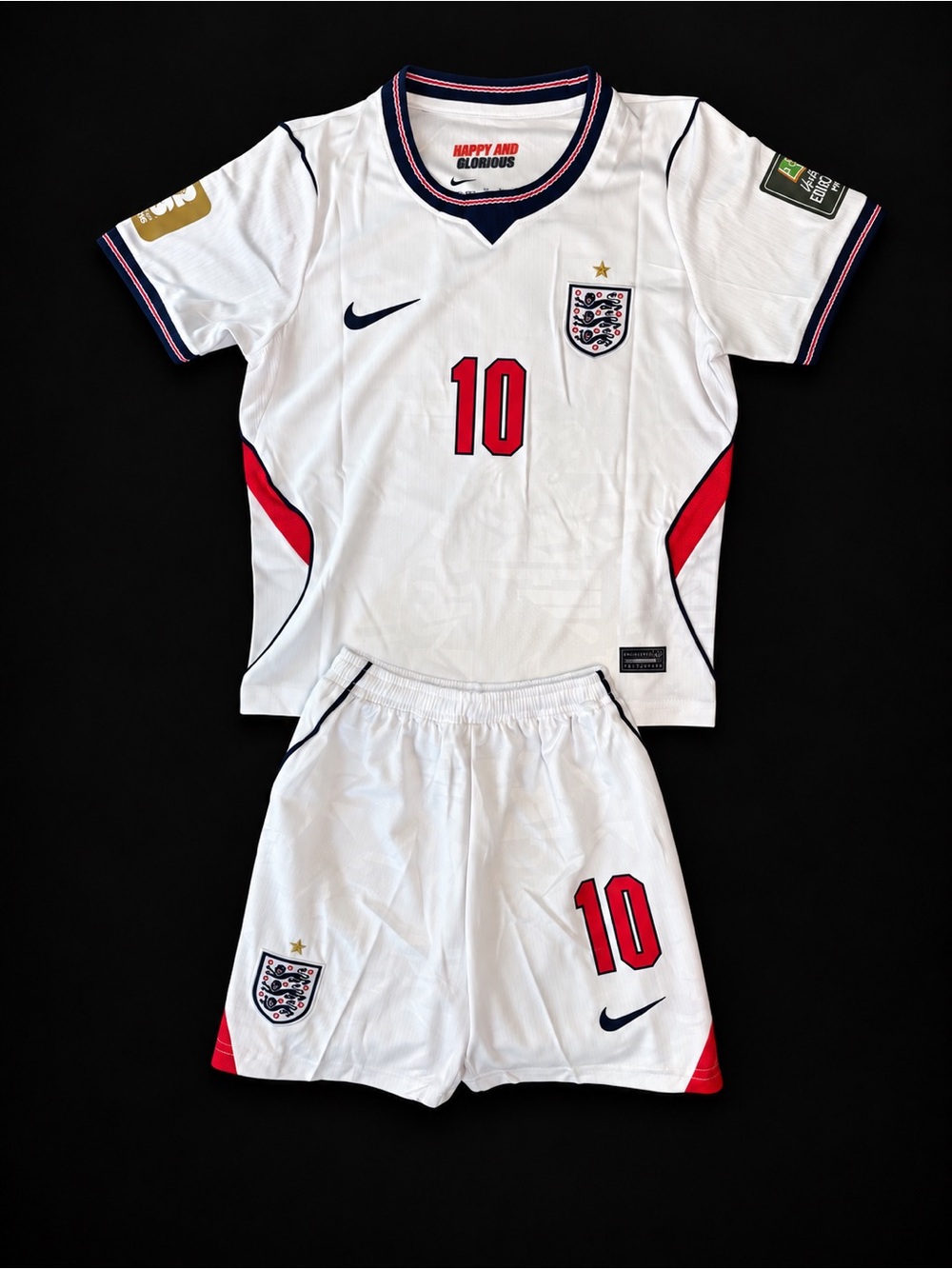 Jude Bellingham England #10 Nike Kids Jersey & Shorts Set